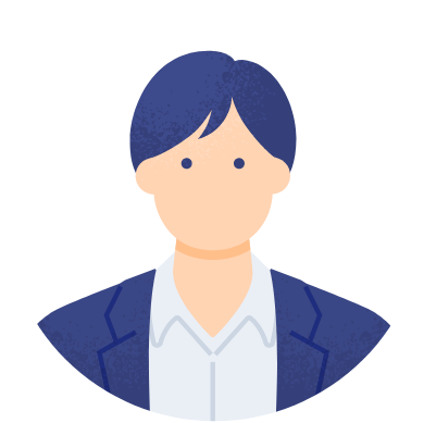 実績事例1の人物イラスト